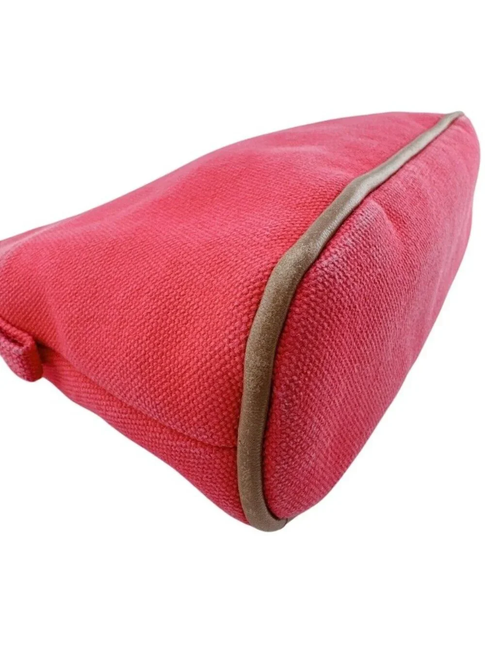 Hermes Bolide Pouch Mini Cotton Canvas Pink